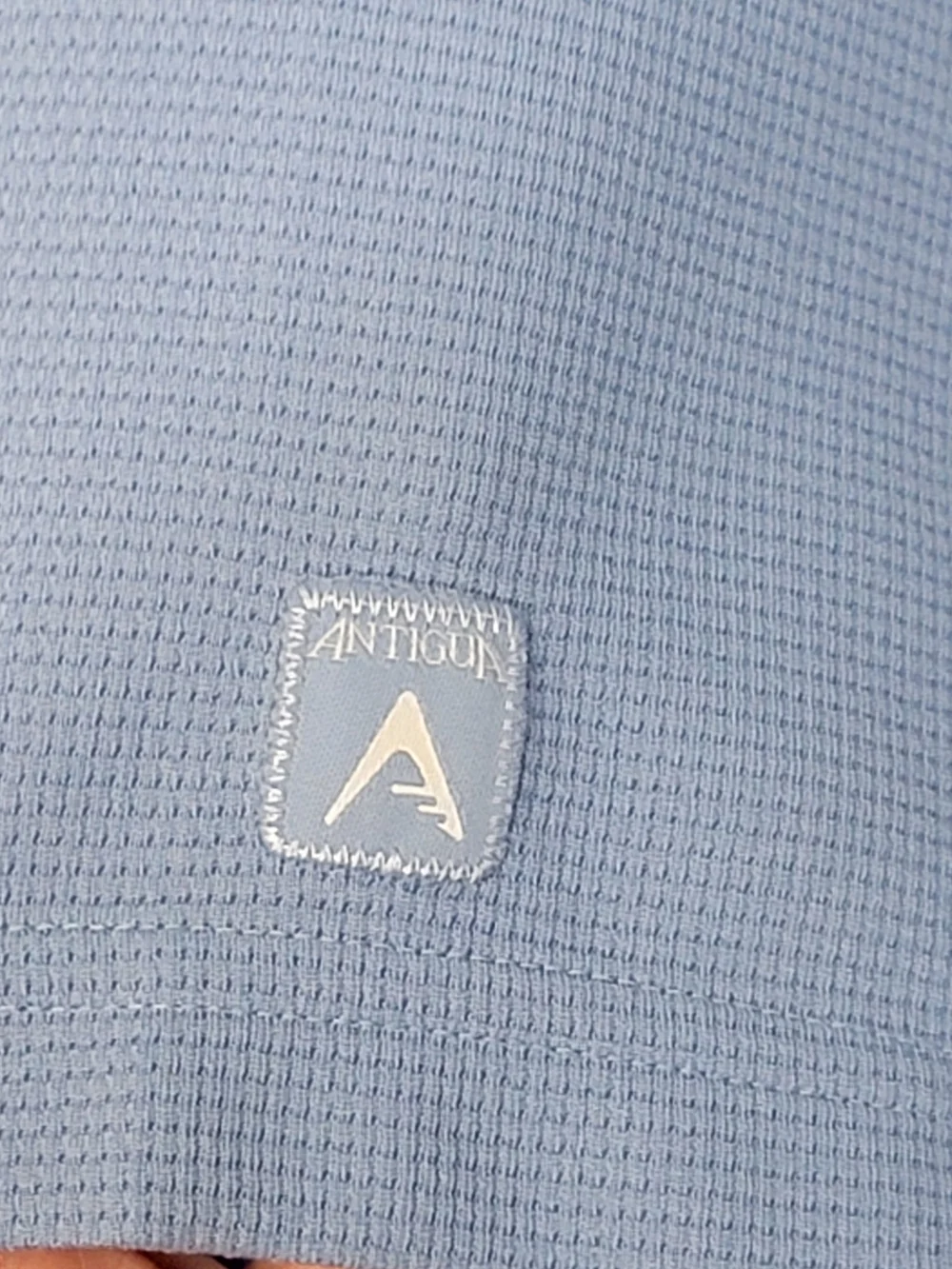 Antigua Men’s Denver Nuggets Light Blue Short-Sleeve Polo Size XL - Picture 7 of 10